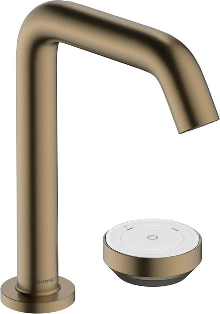 hansgrohe Tecturis S 2-Loch Waschtischarmatur 150 CoolStart, Ausladung 139 mm, 73353140
