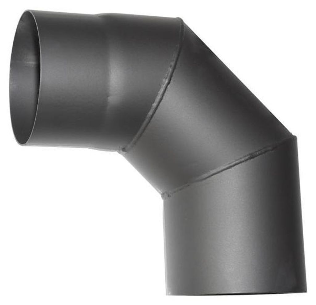 Bogen HS 090/120/1,5 mm, Rauchrohr, Rauchrohrbogen zum Produktbild 