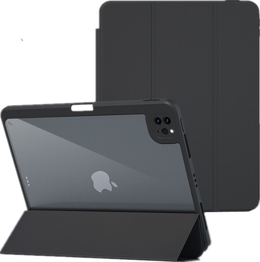 INF Magnetische Hülle mit Standfunktion Schwarz iPad Pro 12.9 2018/2020/2021