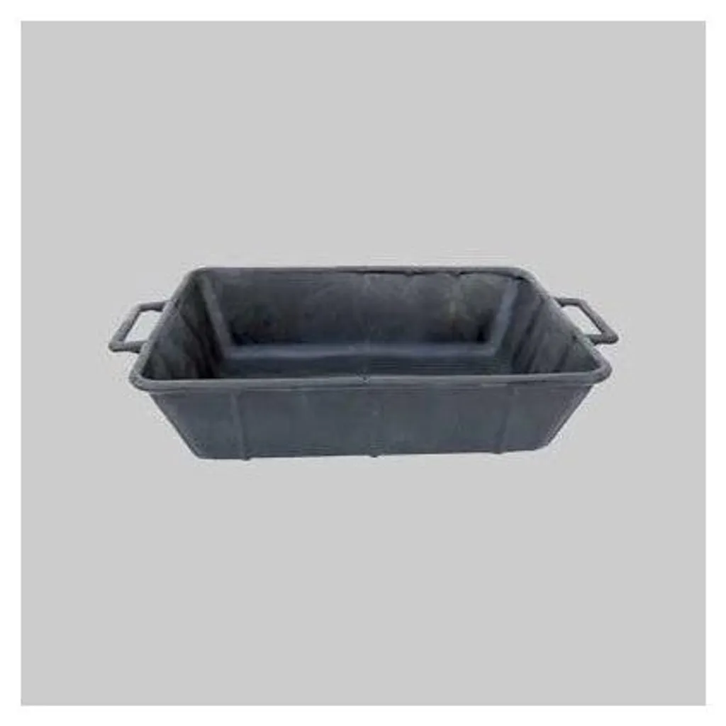 Caisse à mortier 30L anti-fissure - Bac à gâcher durable 64x49 cm