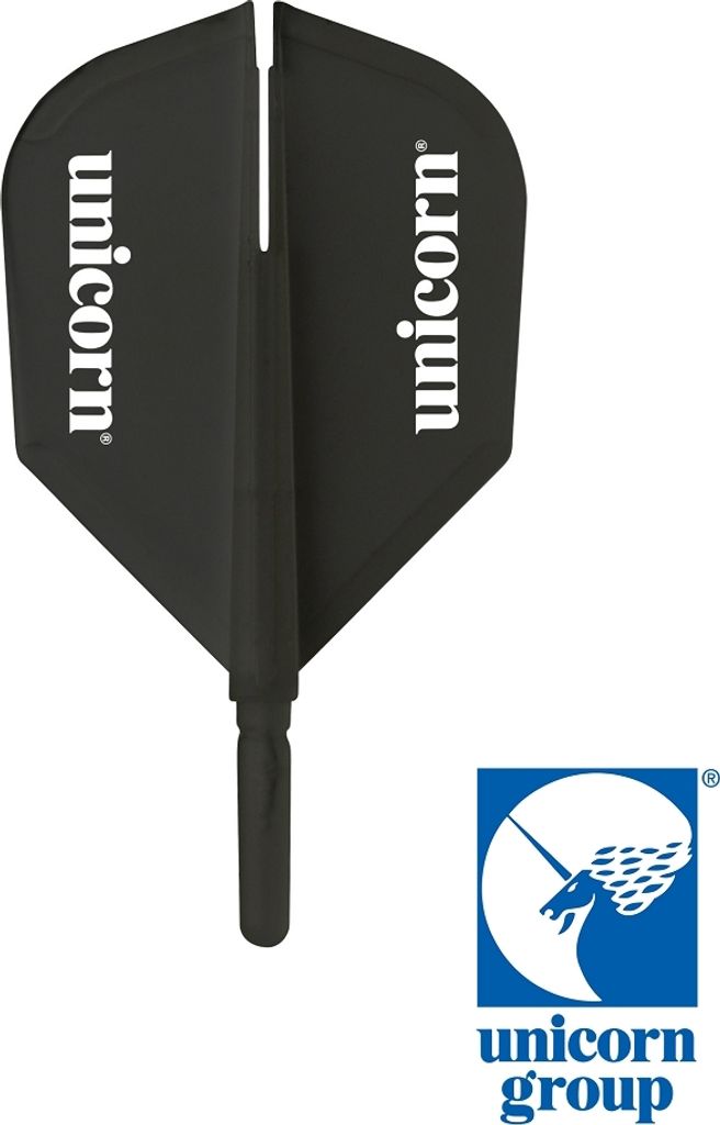 Unicorn Darts X-Flight Black Dartflügel