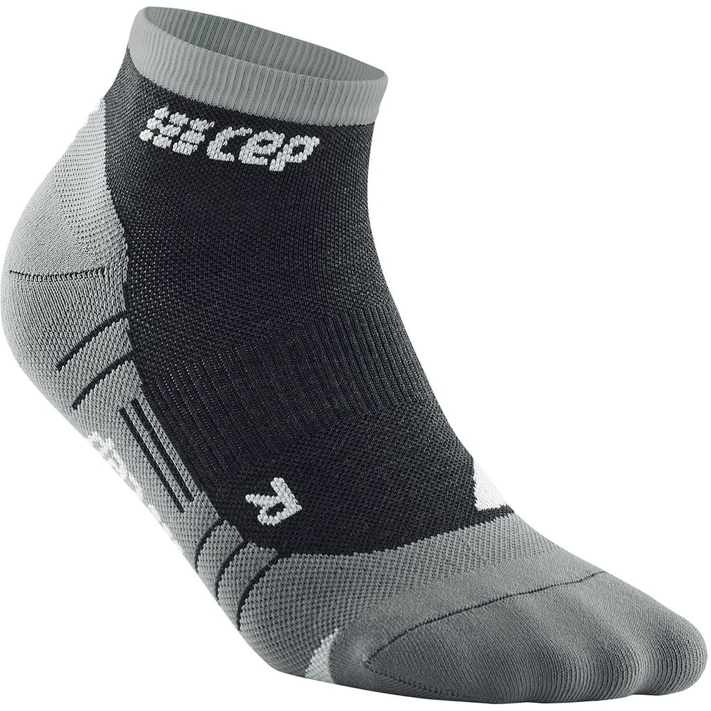 CEP Hiking Light Merino Compression Low Cut Socks Women grau/schwarz WP2AA5 - EUR 40-43