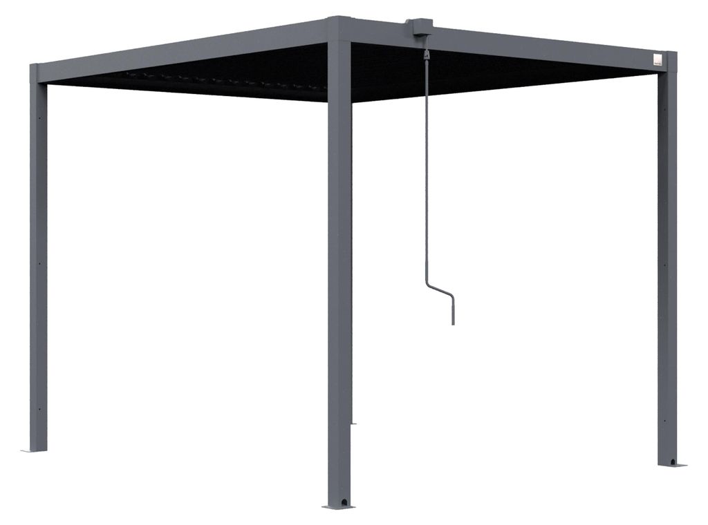 PRIMEYARD Bioklimatická pergola 3x2,5 m se sloupky a Obrázek produktu 