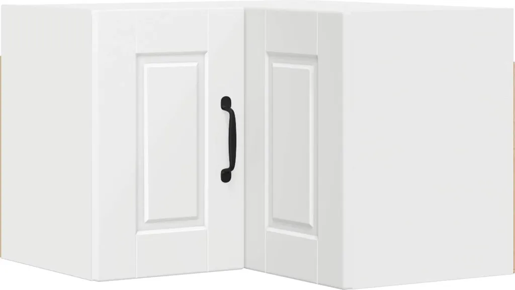 Mobiletto da cucina con ripiano Bianco 57 x 57 x 40 cm Materiale a base di legno