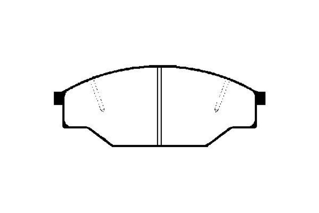 NK Bremsbeläge vorne für Toyota Dyna Hiace Hilux VW Taro