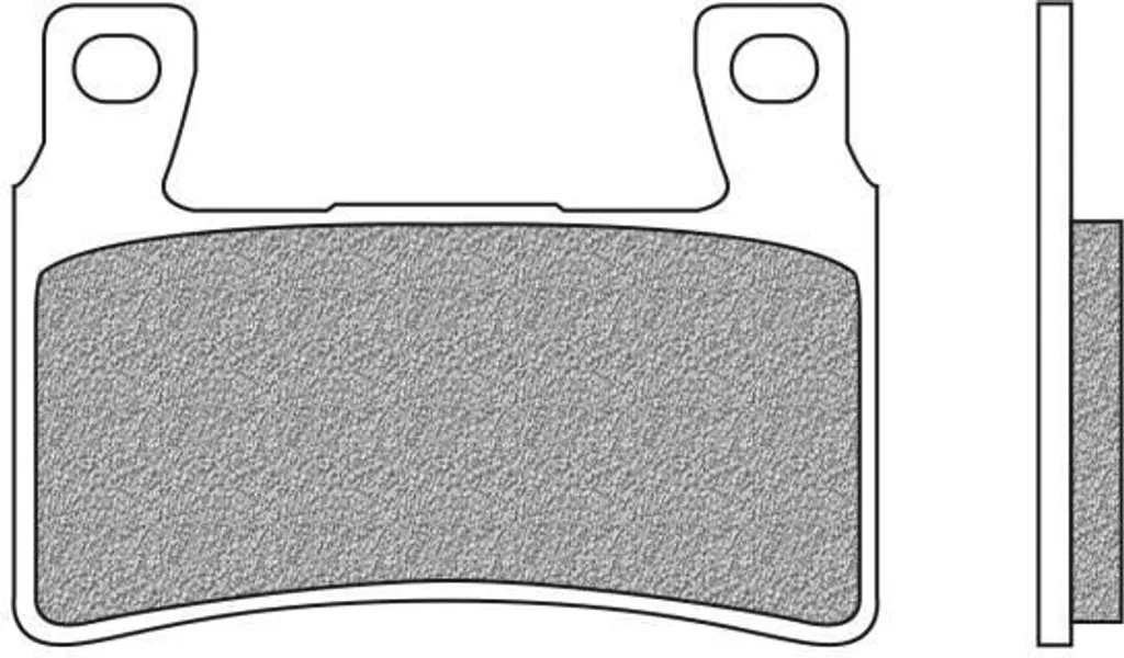 Plaquettes NewFren FD.0258 S2 frittées : endurance et mordant pour moto