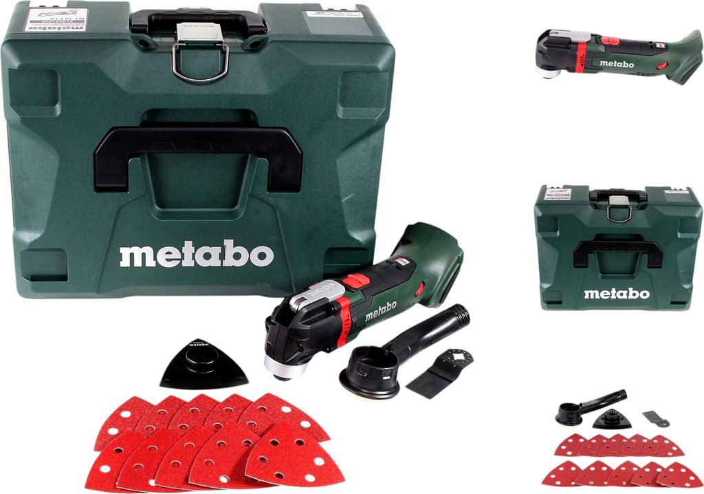 Metabo MT 18 LTX, Czarny, Zielony, 18000 OPM, 7000 OPM, Zdjęcie produktu 