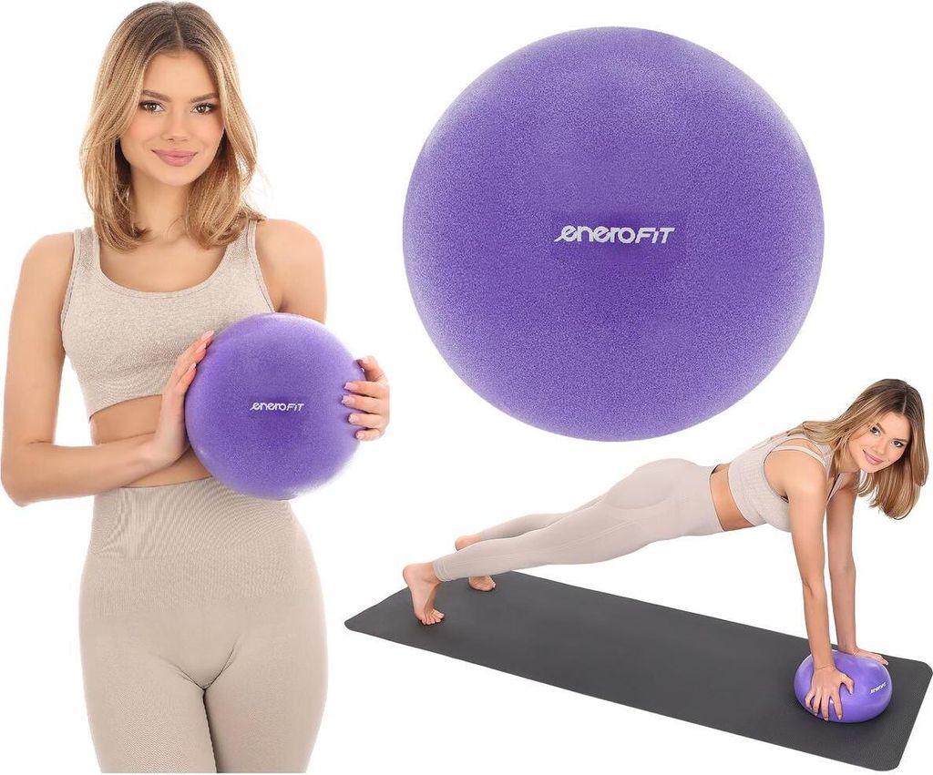 Pilates Fitnessball 25cm lila enero fit