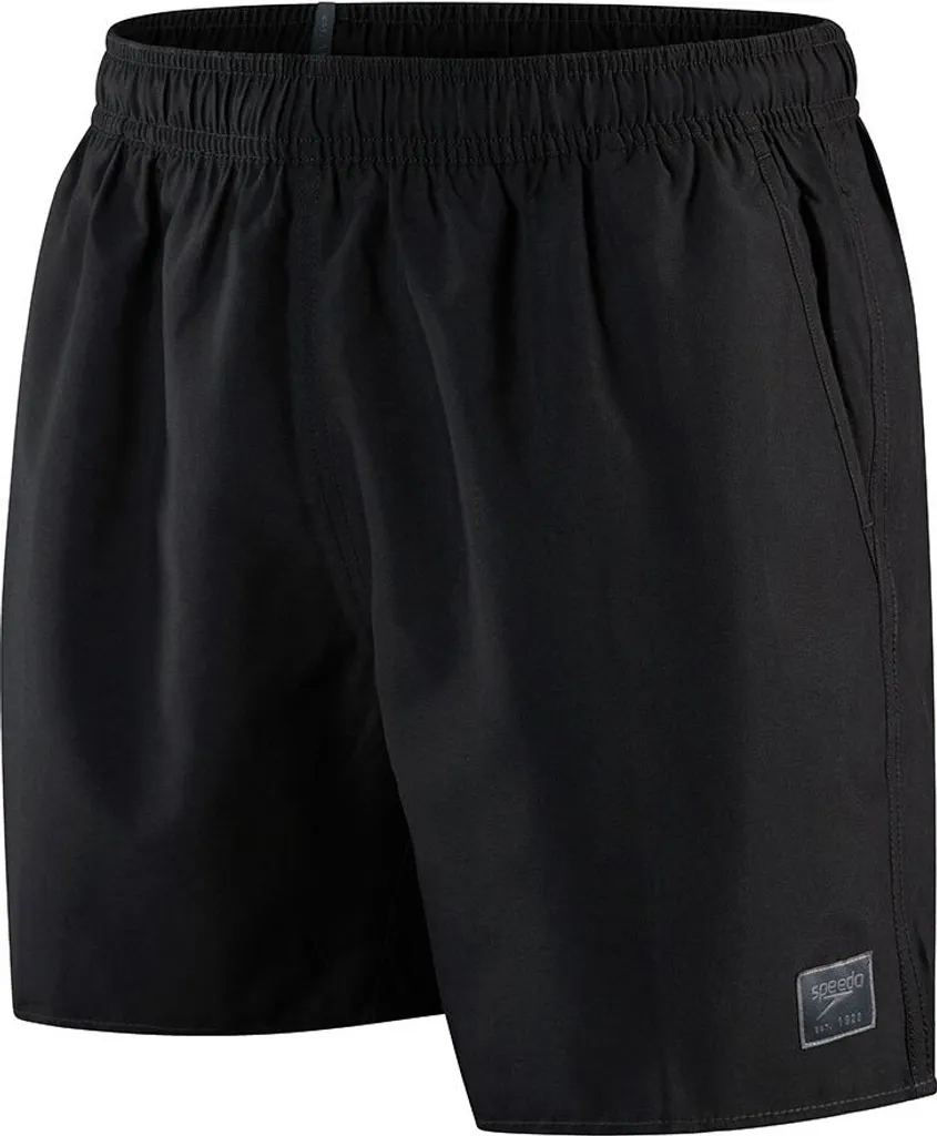 Short de bain Speedo Prime Leisure Noir XL Anti-Irritation Séchage Vite