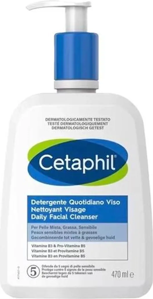 Detergente Viso Delicato 470 ml - Cura Quotidiana Senza Sapone