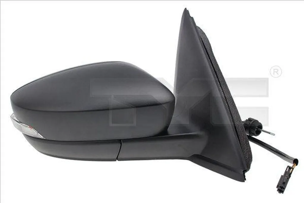 Rétroviseur de Remplacement pour Fabia Montage Facile OE 5JA857522B Noir