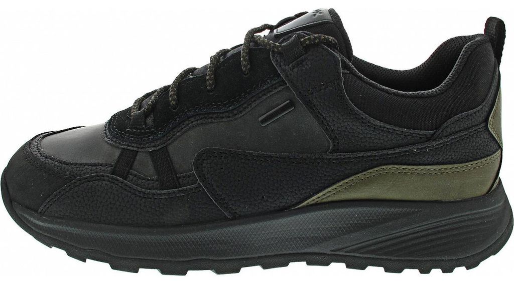 Geox Terrestre sportlicher Schnürer Schwarz in Gr. 45 Produktbild 