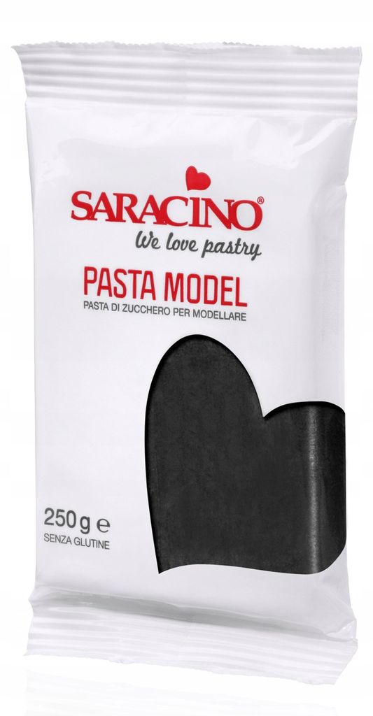 Saracino Modelovacia pasta čierna 250 g Obrázok produktu 
