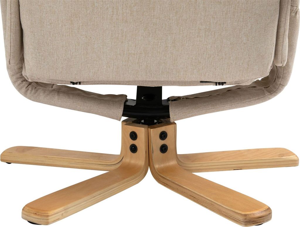 Relaxsessel CHARLY mit Hocker drehbar neigungsverstellbar Produktbild 7