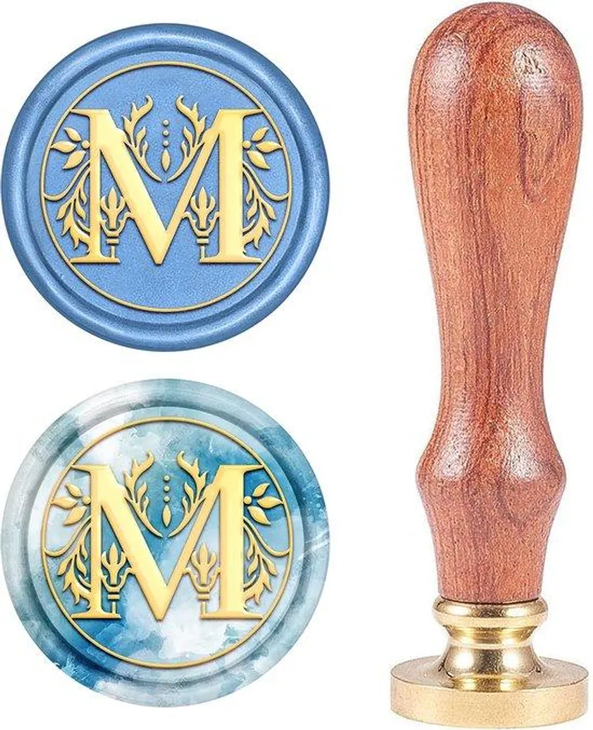 Sceau en laiton vintage pour réussir vos cachets de cire sans coller