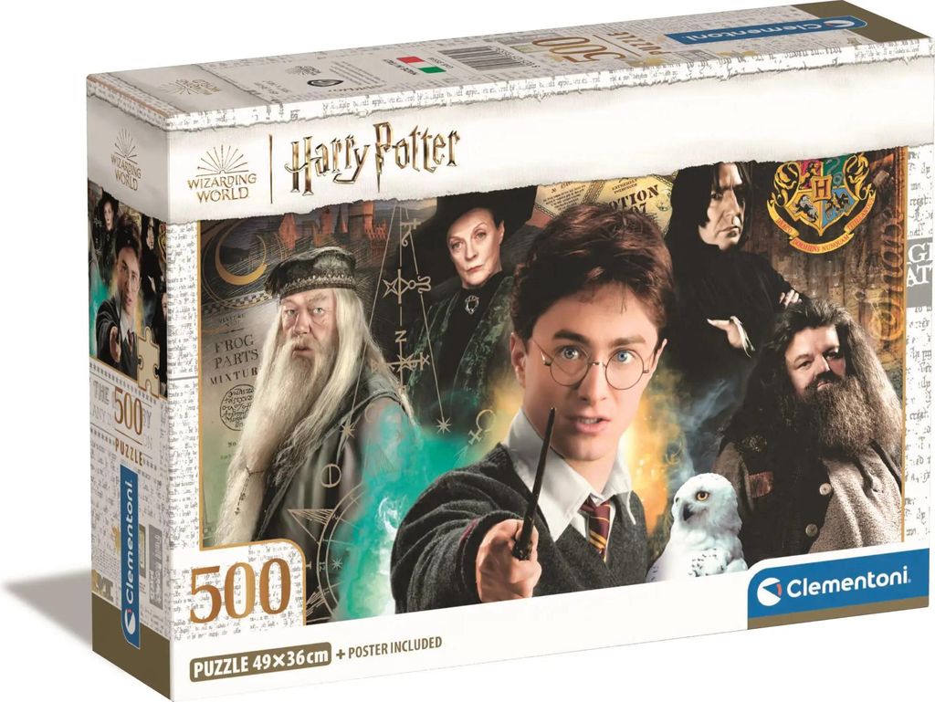 Puzzle CLE 500 Compact HarryPotter 35534 Immagine del prodotto 