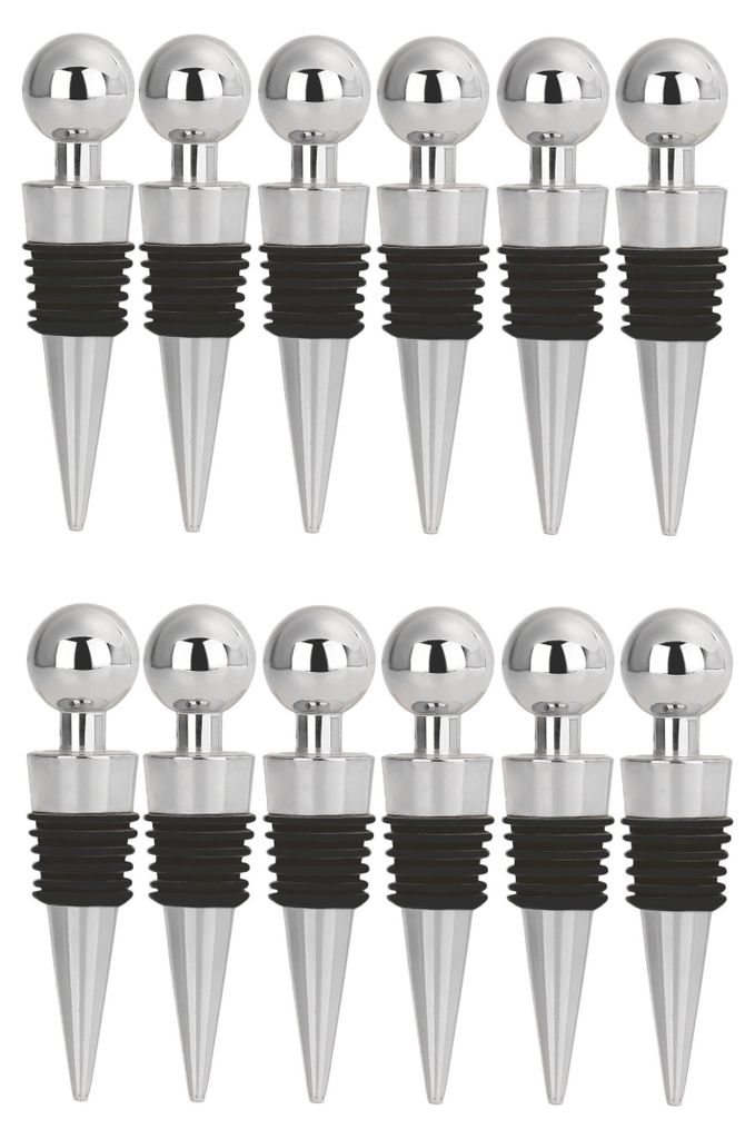set de 12 bouchons pour bouteilles de vin, champagne et Image du produit 