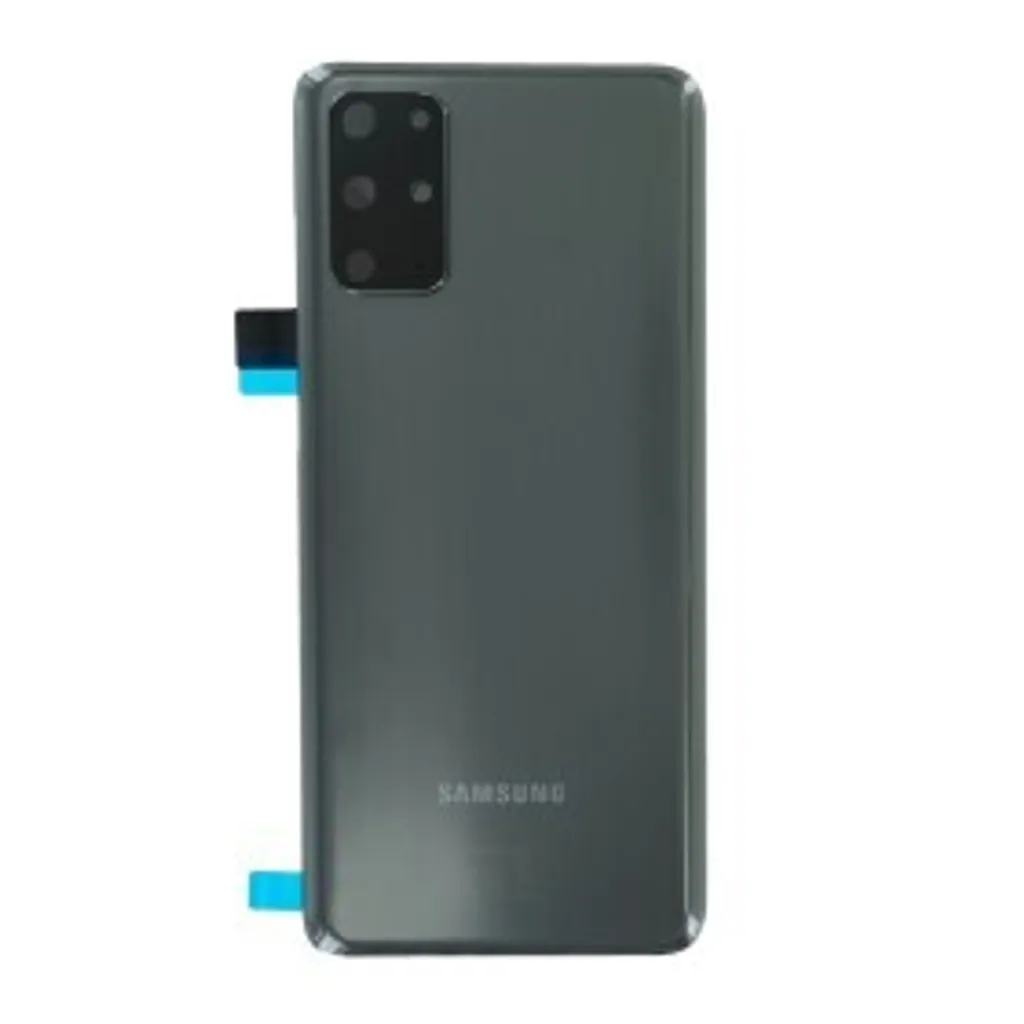 Vitre Arrière Samsung S20 Plus G986B Gris Cosmic Cache Batterie Origine