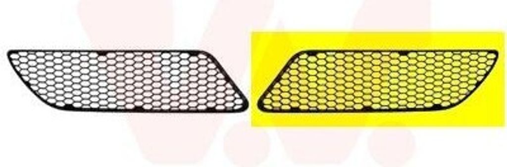 VAN WEZEL Lüftungsgitter Grill Stoßfänger für ALFA ROMEO Produktbild 
