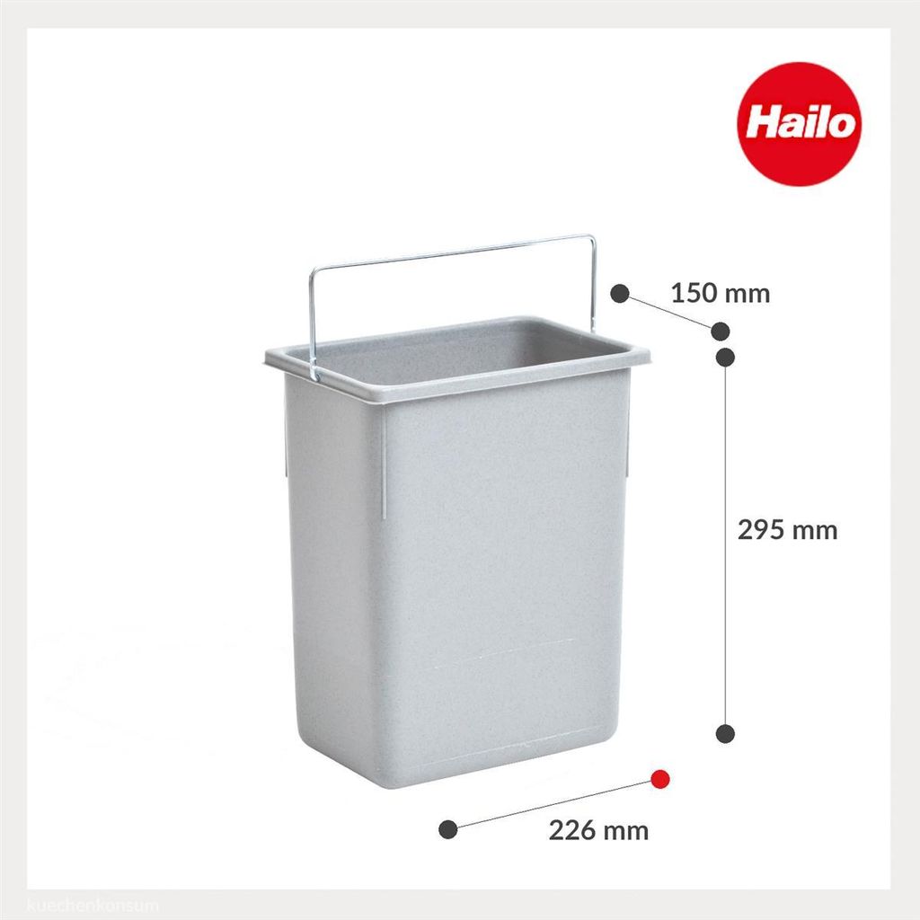 Hailo vnitřní nádoba 1068409 8,5 l šedá Euro-Cargo Obrázek produktu 
