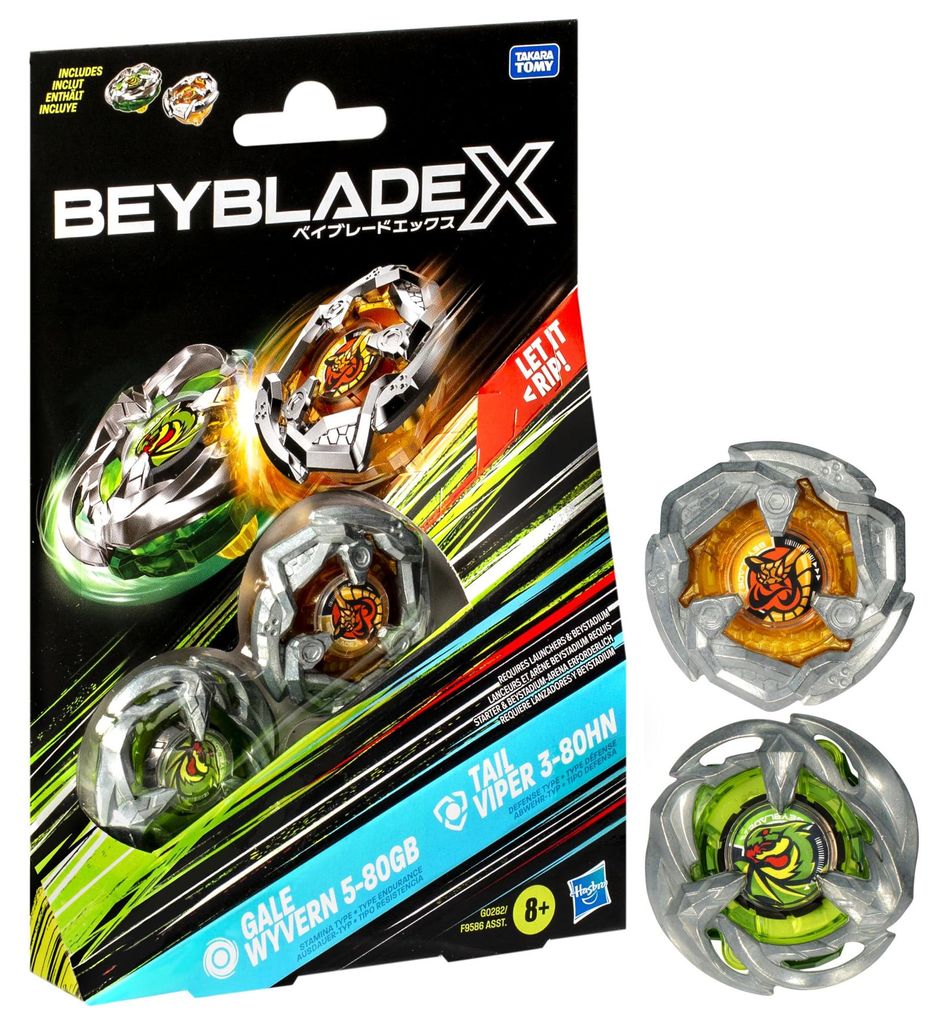 Beyblade G0282EU40, 8 rokken/rokken Productafbeelding 