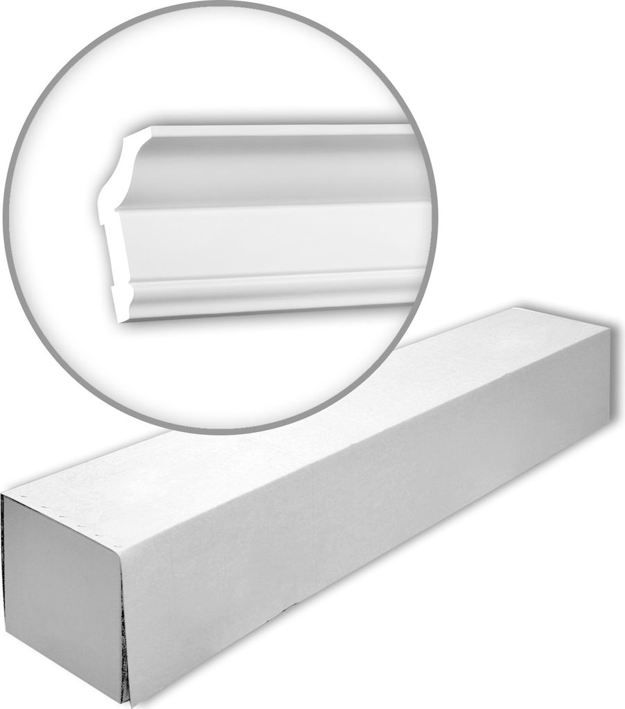 Profhome 150174 Eckleisten 1 Karton SET mit 18 Zierleisten | 36 m