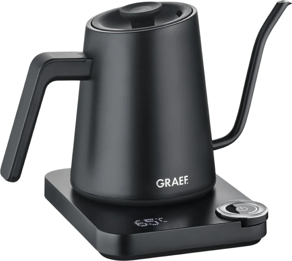 Bouilloire Électrique Graef GK502EU Noir pour Thé et Café Rapide 1L