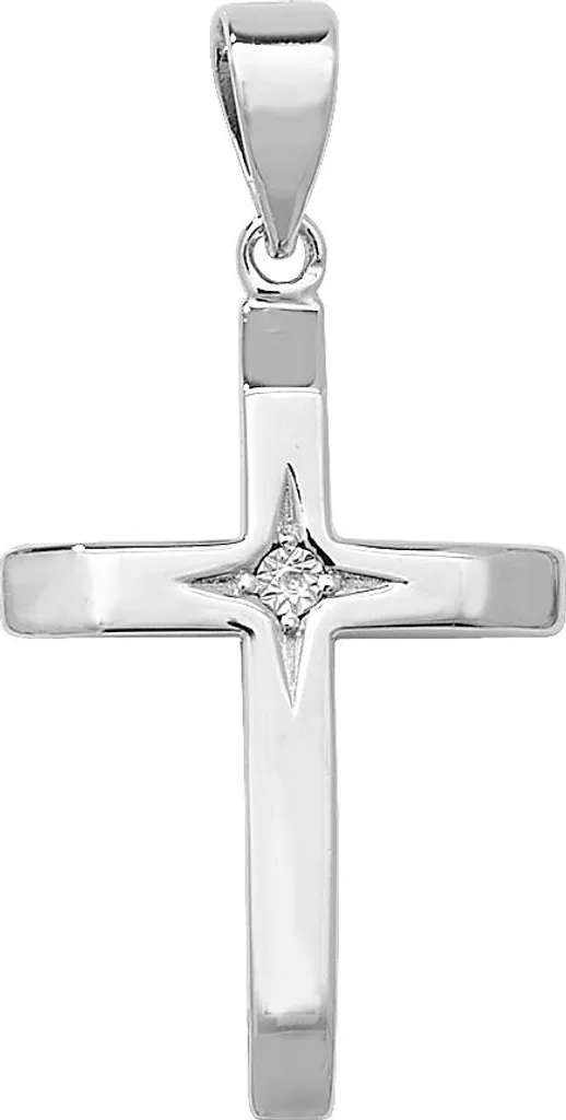 Pendentif croix femme argent 925 à offrir pour anniversaire et fête