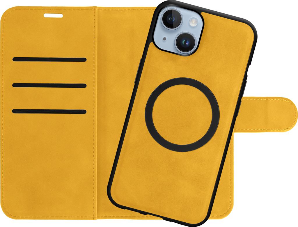 Hülle Apple iPhone 14 Schutzhülle - Cazy - Gelb
