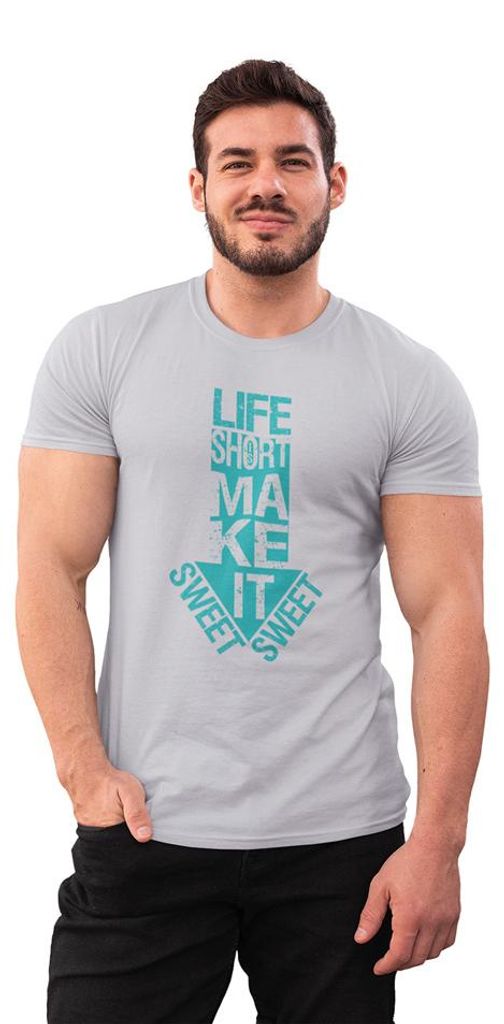 D&B Uni Polo ST00171 Life Grau-Größe 4XL