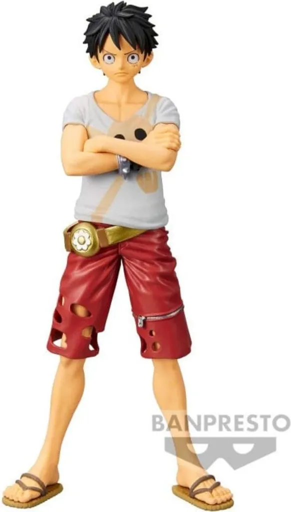 Figurine Luffy DXF Grandline Men Vol.6 One Piece Film Red Détails PVC