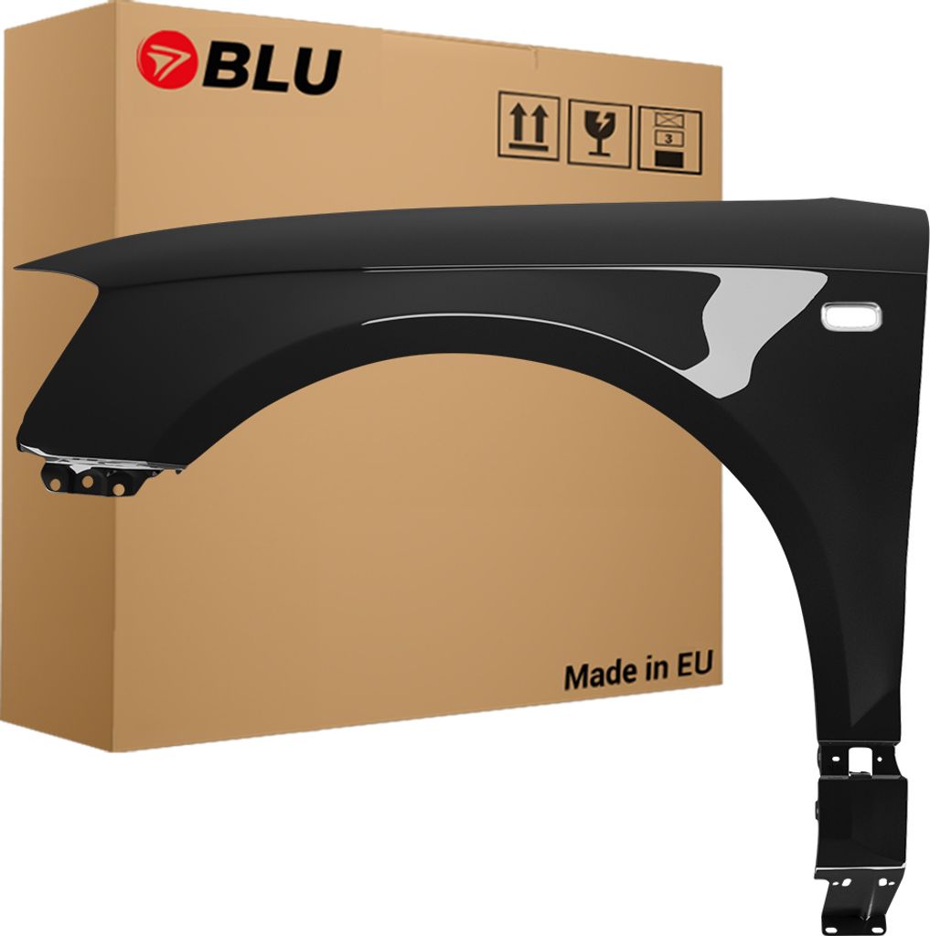 BLU Błotnik pasujący do Audi A3 8P II-generacja LZ7L Lewy Zdjęcie produktu 