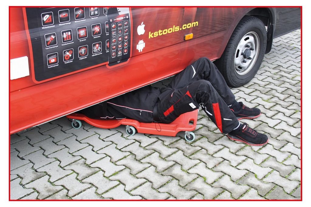 KS TOOLS Couchette mobile, L1030xl480xH115mm ( 500.8090 ) Image du produit 