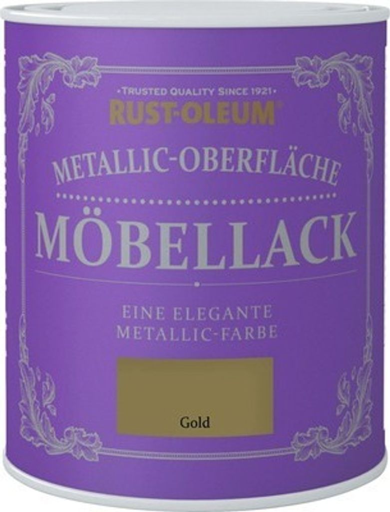 Metallic Möbellack gold 750 ml Produktbild 