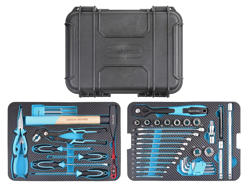 Mannesmann Coffret à outils 48 pcs Quantool - Set de serrage complet