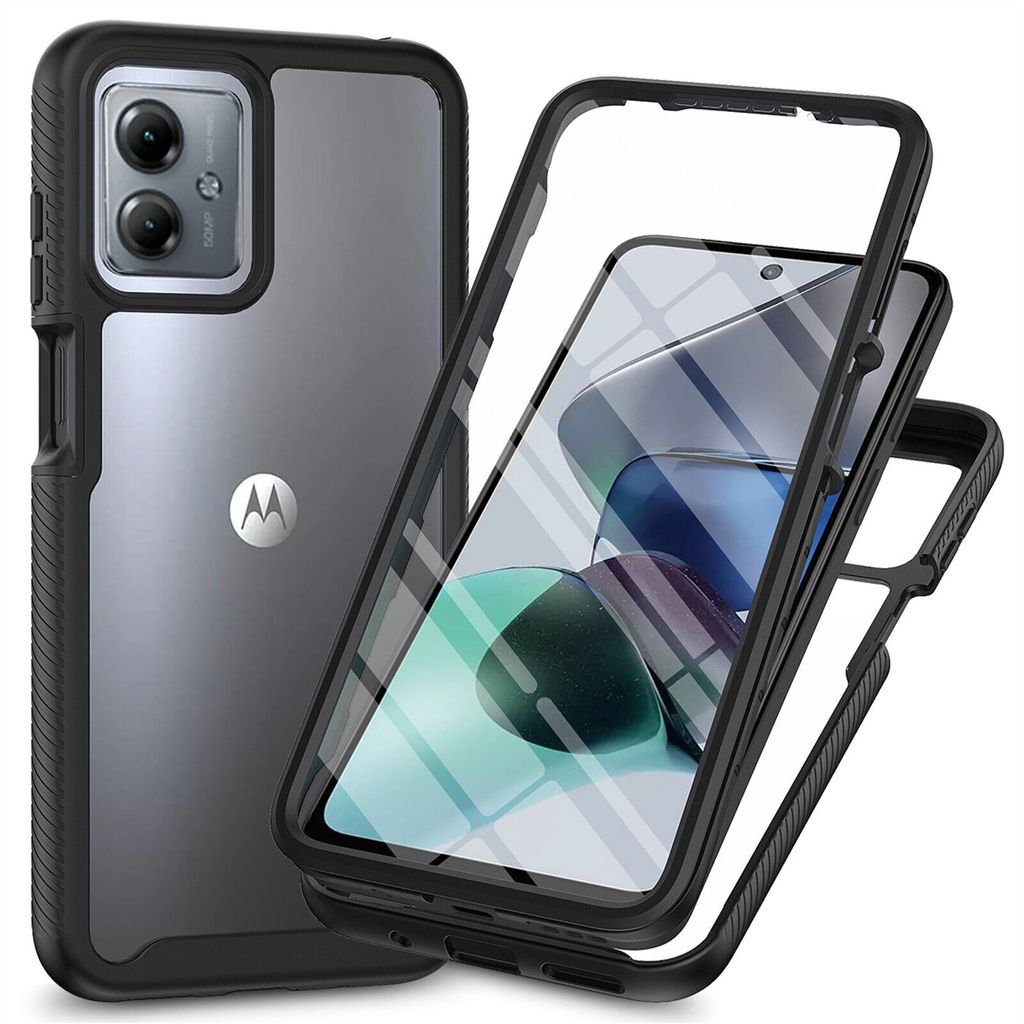 Motorola Moto G54 Hülle 360 Grad Handyhülle mit Produktbild 