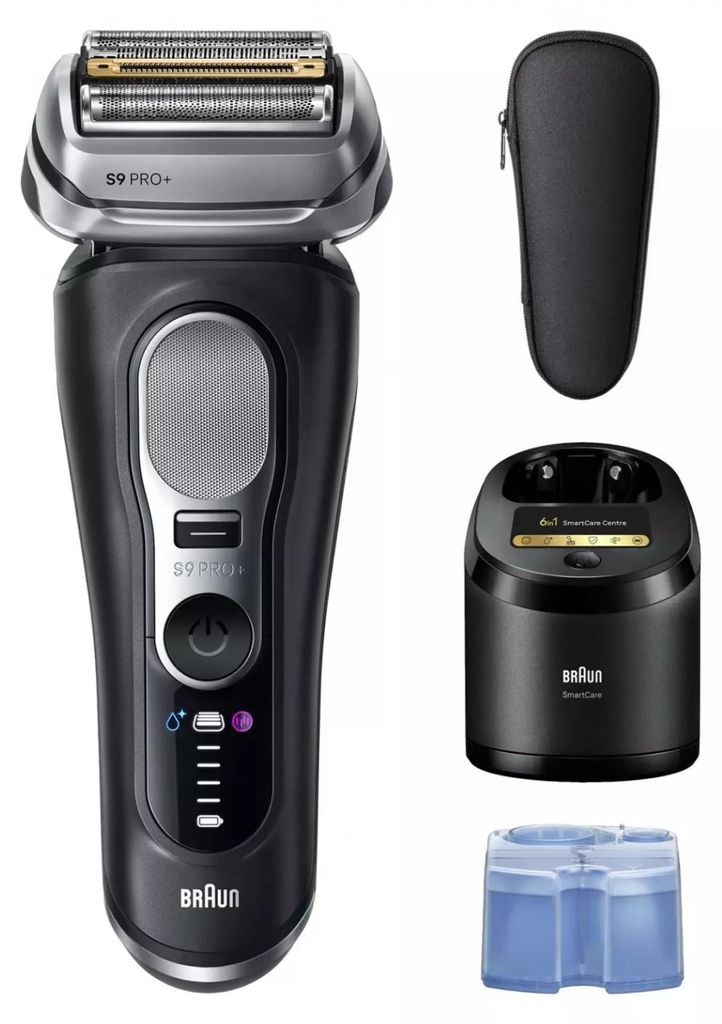 Braun 9660cc Series 9 Pro+ Elektrorasierer Herren, 5+1 Ultradünne Präzisionsklingen