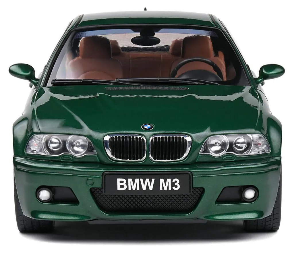 Complétez votre Collection : BMW E46 M3 Coupe 2000 Solido 1/18 Verte Précise - 2