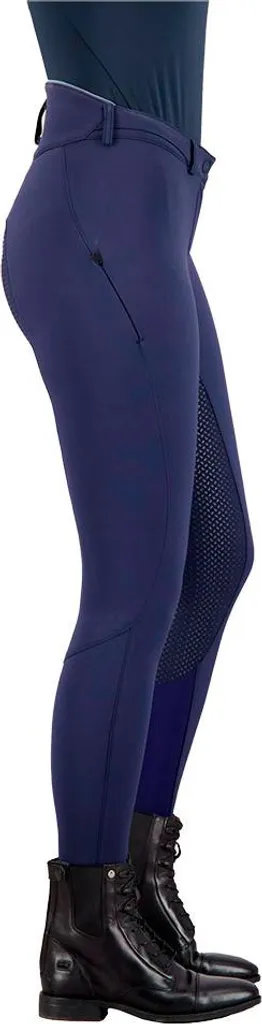 Pantalon d'équitation chaud femme doublé Euro-Star Snow Queen Marine - 5