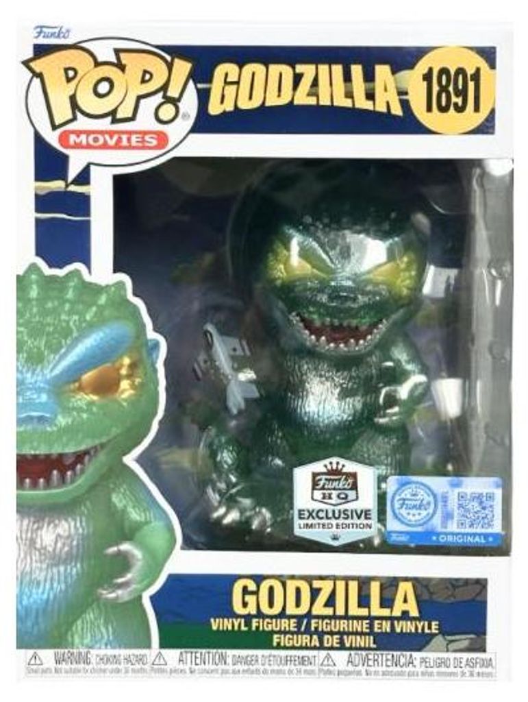Funko Pop! Movies: Godzilla #1891 HQ Exclusive LE3000 Geekfest