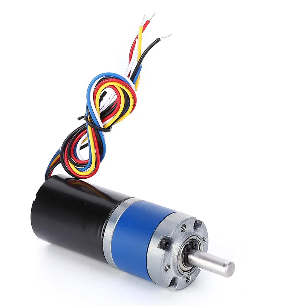 Moteur à engrenages CC sans balais 24V haute performance pour robotique