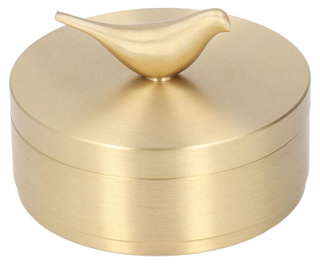 Gold Aschenbecher 4 Slots winddichte robuste Messing Produktbild 