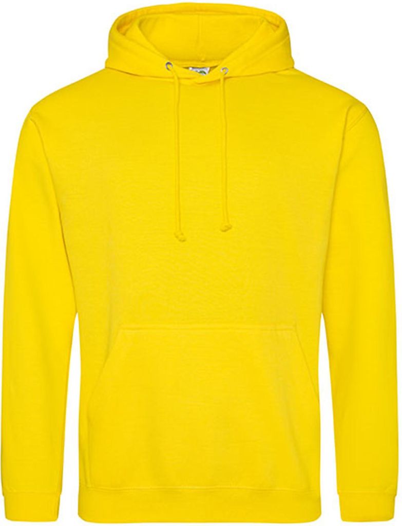 Just Hoods JH001 | College Hoodie / Kaputzenpulli in vielen Farben - Farbe: Sun Yellow - Größe: XS