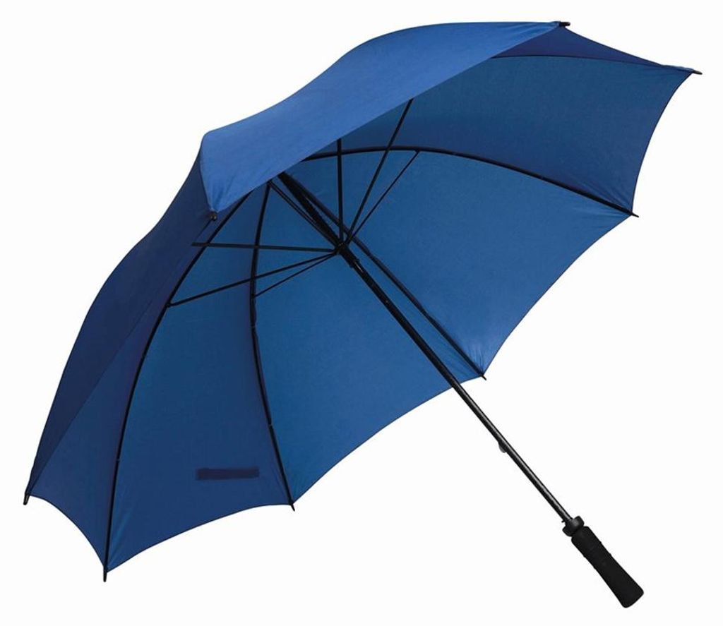 L-Merch - Glasfaser Stockschirm LT4858 (96 cm x 131 cm) (Blau)