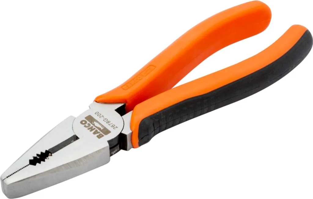 Bahco 180mm Pinza Universale Manici Bi-Materiale - Qualità Svedese