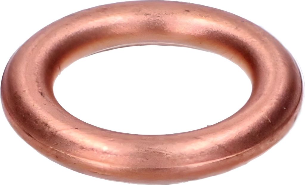 Dichtring Kupfer 6x10mm für Simson S50, SR4-1, SR4-2, SR4-3, SR4-4, KR51/1 Schwalbe, Star, Sperber, Spatz, Habicht
