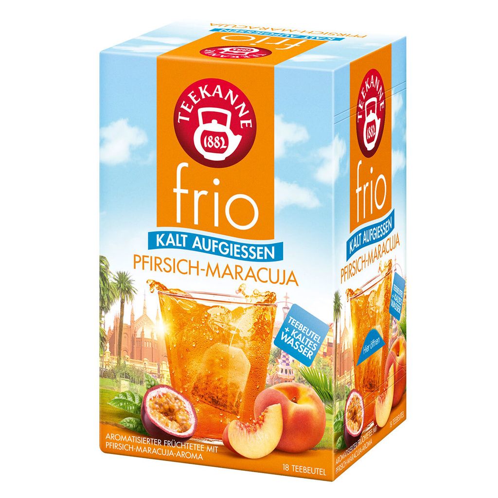 TEEKANNE 070214 TEEKANNE frio broskyňovo-mučenkový čaj 18 Obrázok produktu 