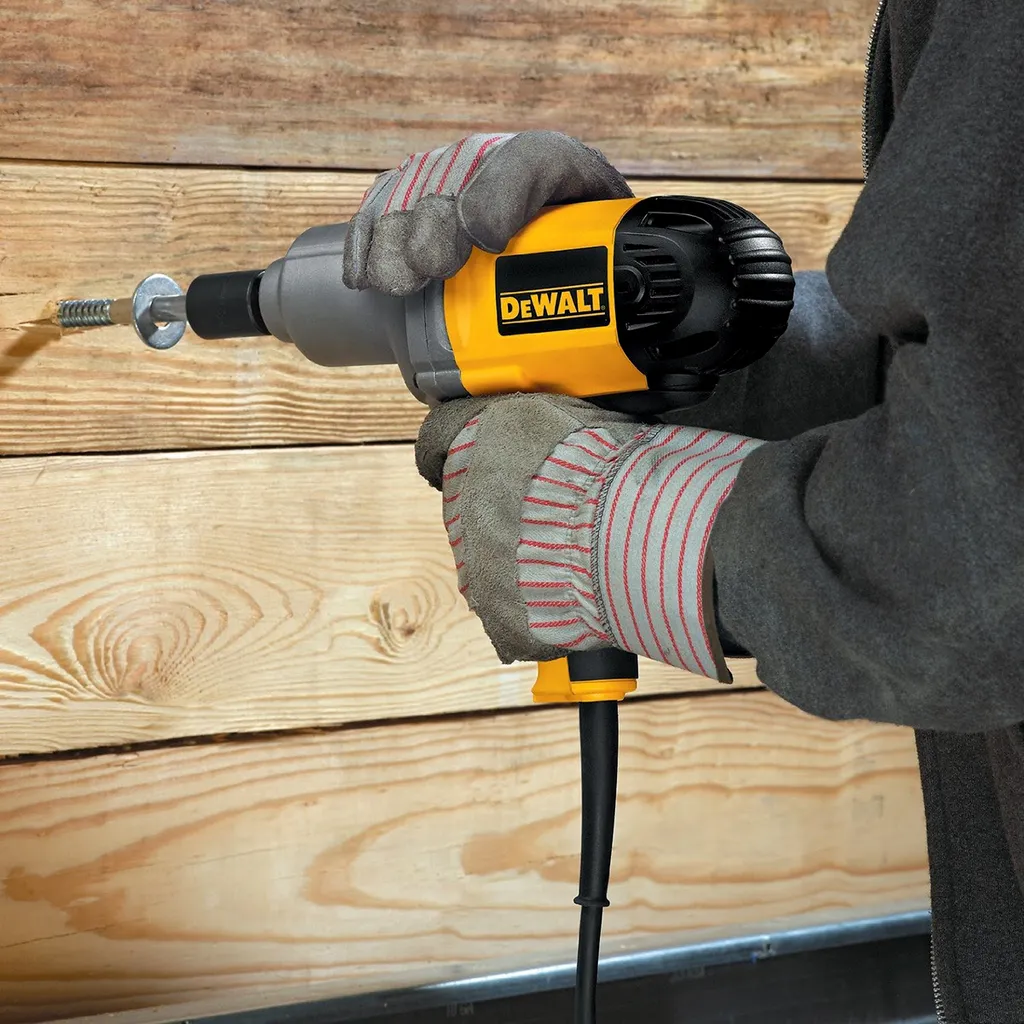 Clé à chocs 440Nm DeWALT DW294 710W : Couple élevé et prise 3/4 pouce - 11
