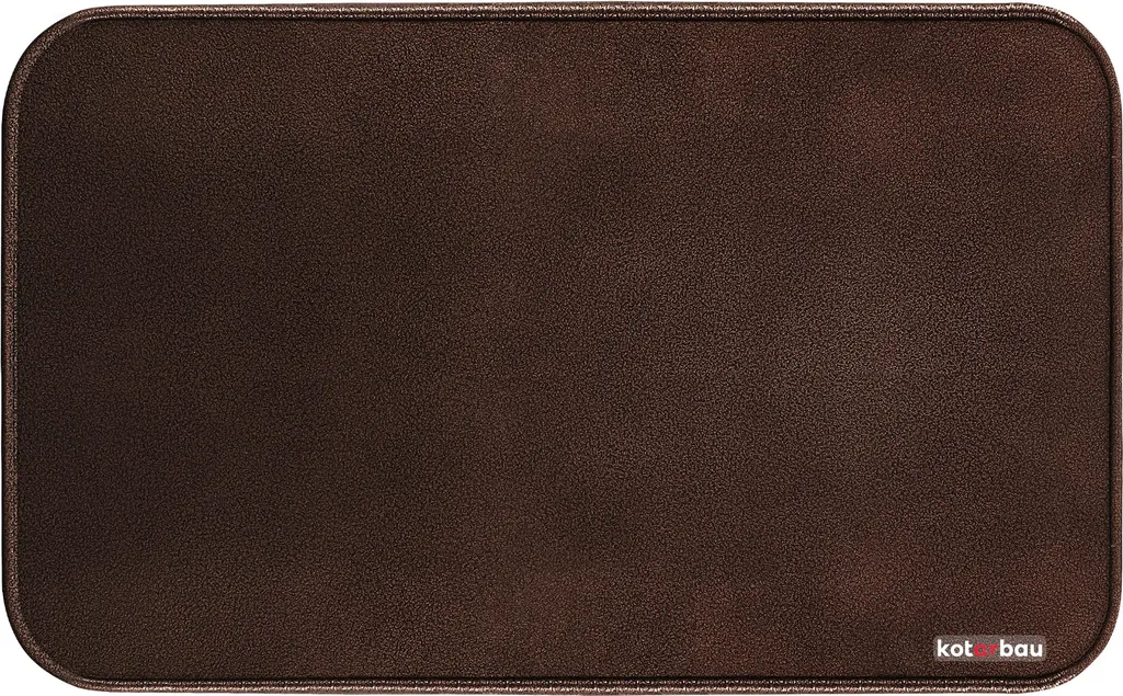 Protection de sol pour foyer et four 48 x 80 cm tôle cuivre antique