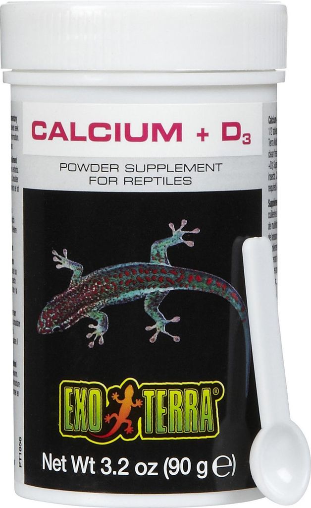 Exo Terra Calcium + Vitamin D3 Pulver Futterzusatz für Produktbild 